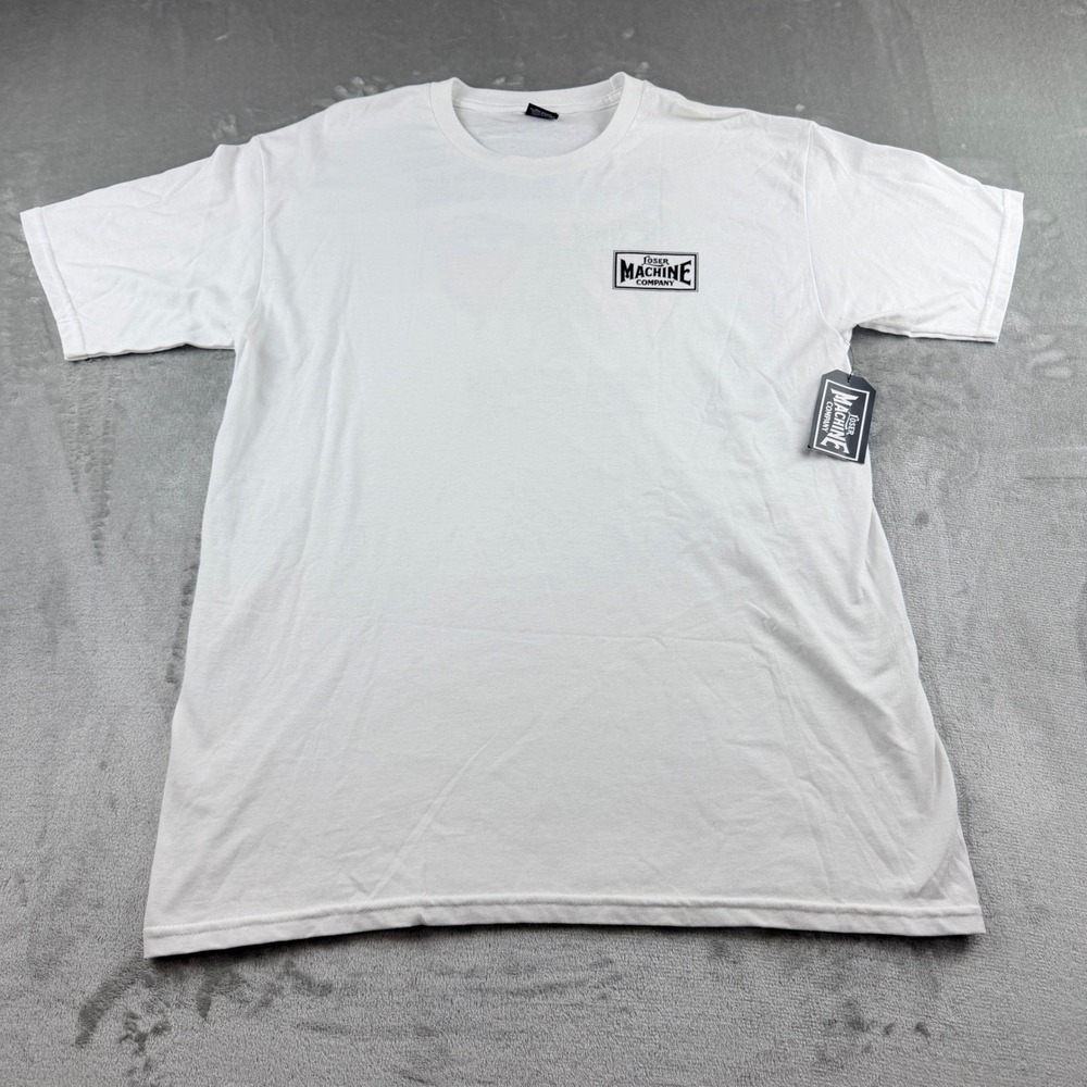 Loser Machine Company Payback Is A Bit*h White Graphic T-Shirt Men's Large NWT